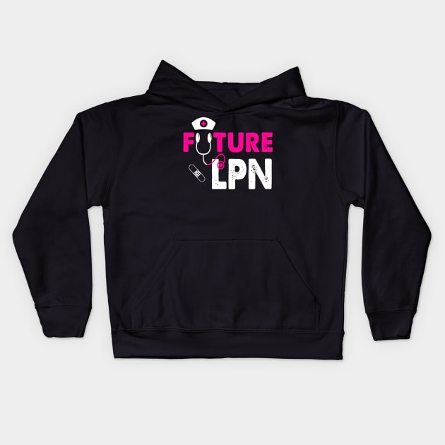 FUTURE LPN Kids Hoodie by CoolTees